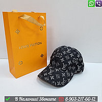 Кепка Louis Vuitton тканевая Черный