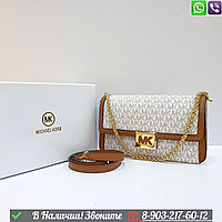 Сумка Michael Kors на цепочке в логотип