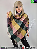 Палантин Chanel кашемировый в клетку