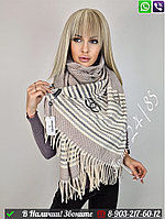 Палантин Chanel в полоску