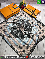 Платок Louis Vuitton Шелковый Луи Виттон Шелк Бежевый