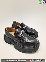 Лоферы Balenciaga черные