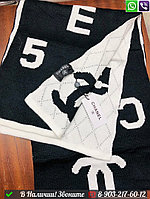 Шарф Chanel шерстяной с логотипом