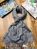 Палантин Dior с логотипом