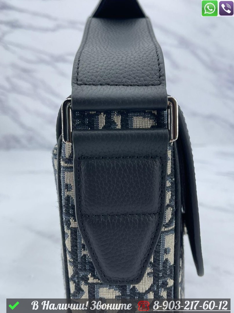 Сумка Dior Saddle черная - фото 6 - id-p99229567