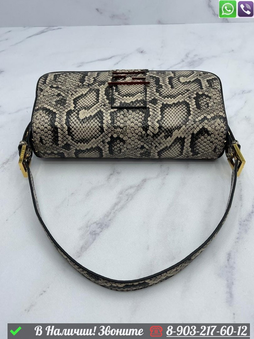 Сумка Fendi Baguette питон - фото 6 - id-p99229626