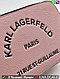 Сумка Karl Lagerfeld SKUARE пудровая, фото 6