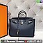 Сумка Hermes Birkin 35 Бирюзовый, фото 9