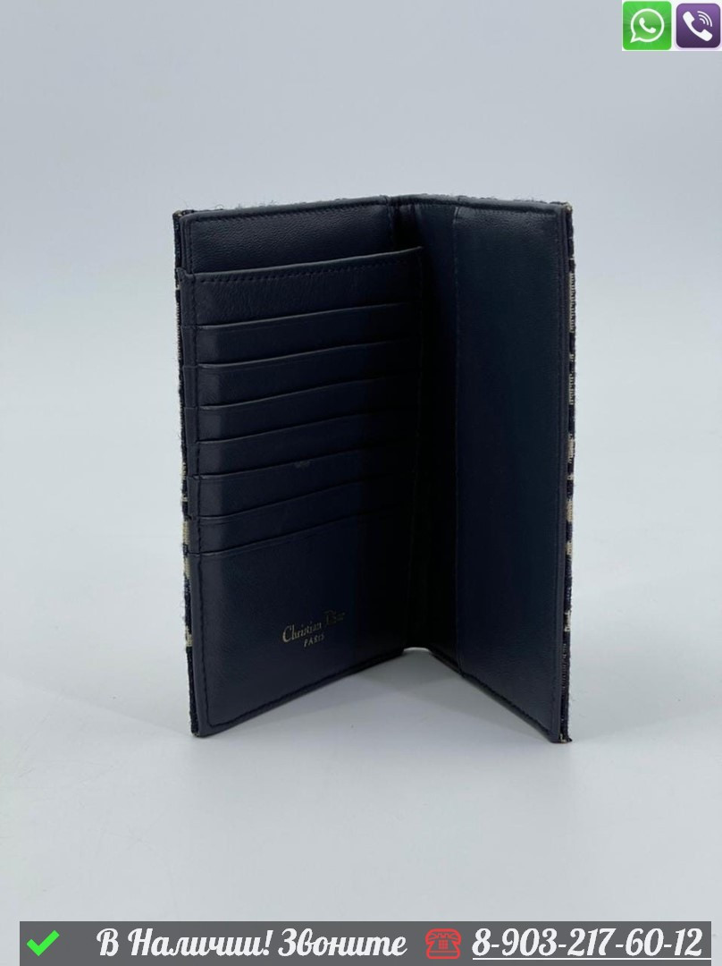 Обложка на паспорт Dior тканевая Бордовый - фото 7 - id-p99229745