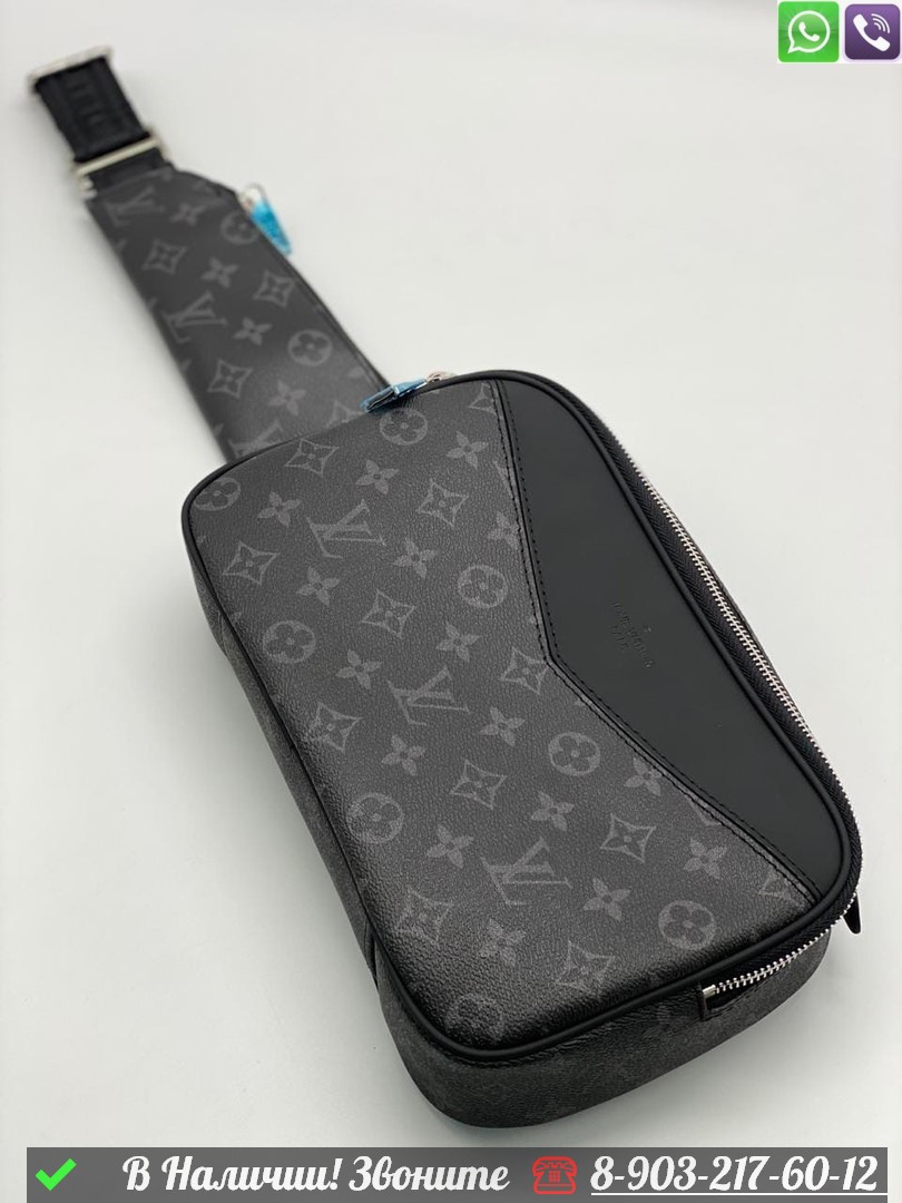 Поясная сумка Louis Vuitton Outdoor черный - фото 3 - id-p99230763