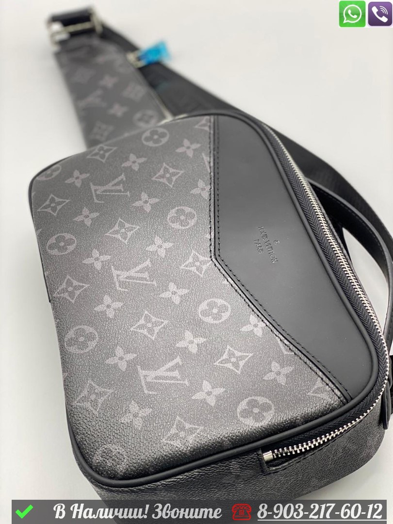 Поясная сумка Louis Vuitton Outdoor черный - фото 4 - id-p99230763