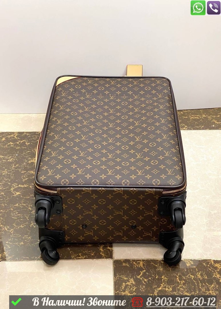 Чемодан Louis Vuitton Horizon коричневый (id 99230792)