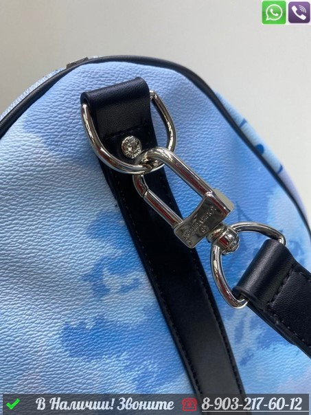 Дорожная сумка Louis Vuitton Keepall 50 с разноцветными квадратами - фото 8 - id-p99227875