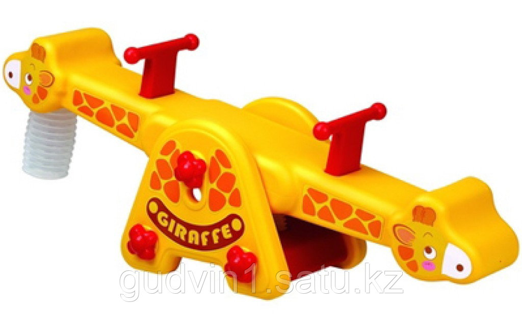 Качели качалка Жираф Edu-Play KU-1501