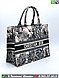 Сумка тоут Dior Book Tote тканевая, фото 5