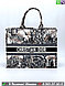 Сумка тоут Dior Book Tote тканевая, фото 7