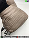 Сумка Bottega veneta клатч на цепочке клатч, Серый, фото 3