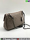 Сумка Bottega veneta клатч на цепочке клатч, Серый, фото 11