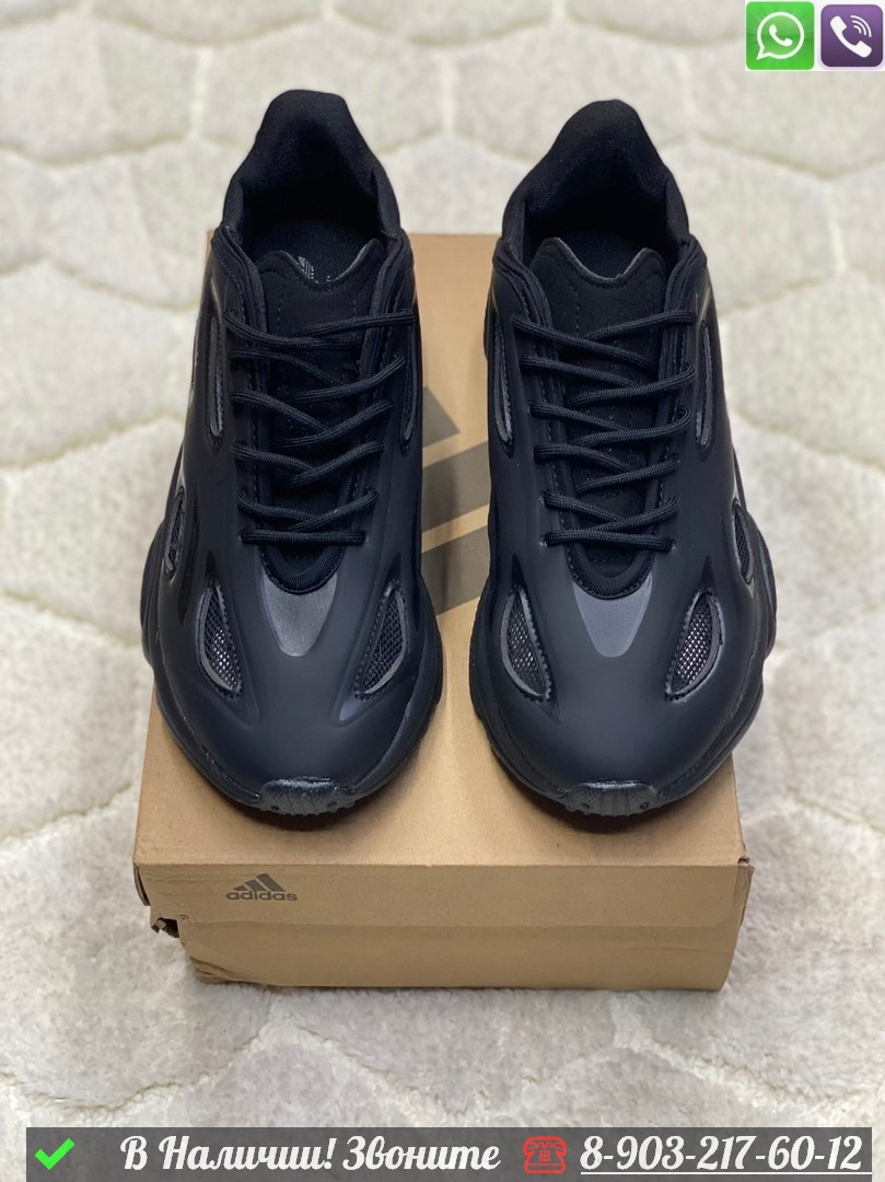 Кроссовки Adidas Ozweego черные - фото 5 - id-p99231855
