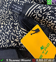 Платок Etro шерстяной с орнаментом Черный