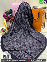 Платок Etro шерстяной с орнаментом Фиолетовый