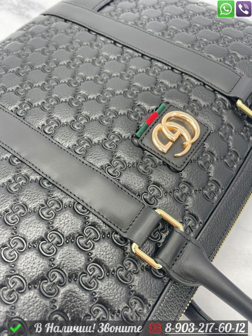 Портфель Gucci черный - фото 4 - id-p99231904
