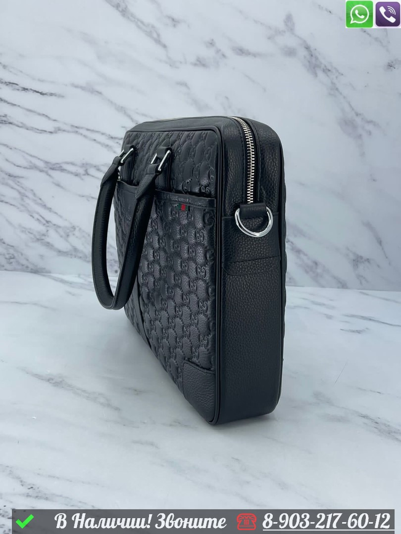 Портфель Gucci черный - фото 2 - id-p99231910
