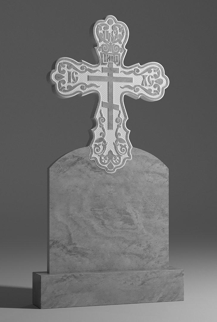Стела на могилу Крест 3