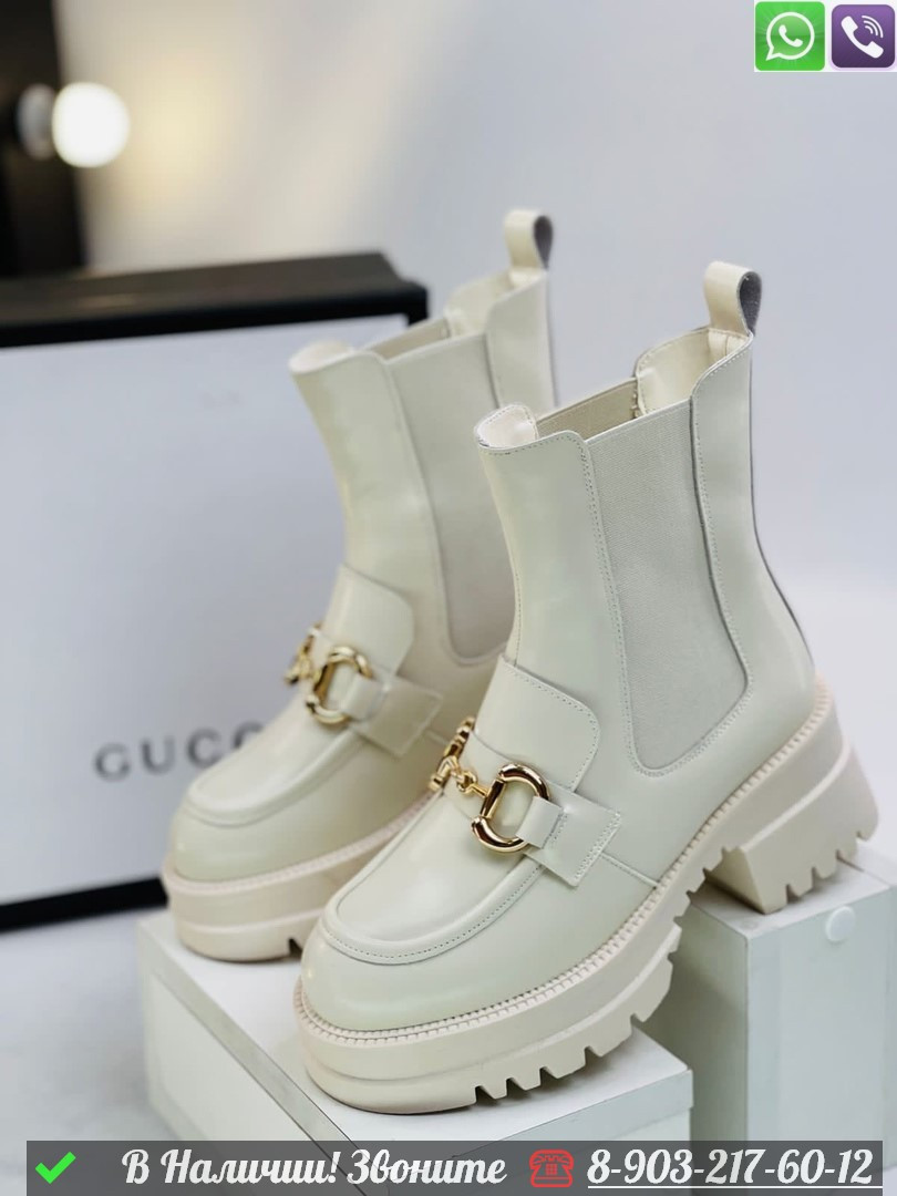 Ботинки Gucci зимние - фото 10 - id-p99230951