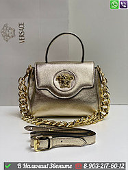 Сумка Versace La Medusa Small Золотой
