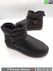 Мужские угги UGG Classic Mini кожаные