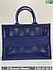 Сумка тоут Dior Book Tote тканевая, фото 3