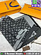 Шарф Louis Vuitton кашемировый с узором Monogram Графит, фото 6