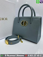 Сумка Dior St Honoré кожаная Бежевый