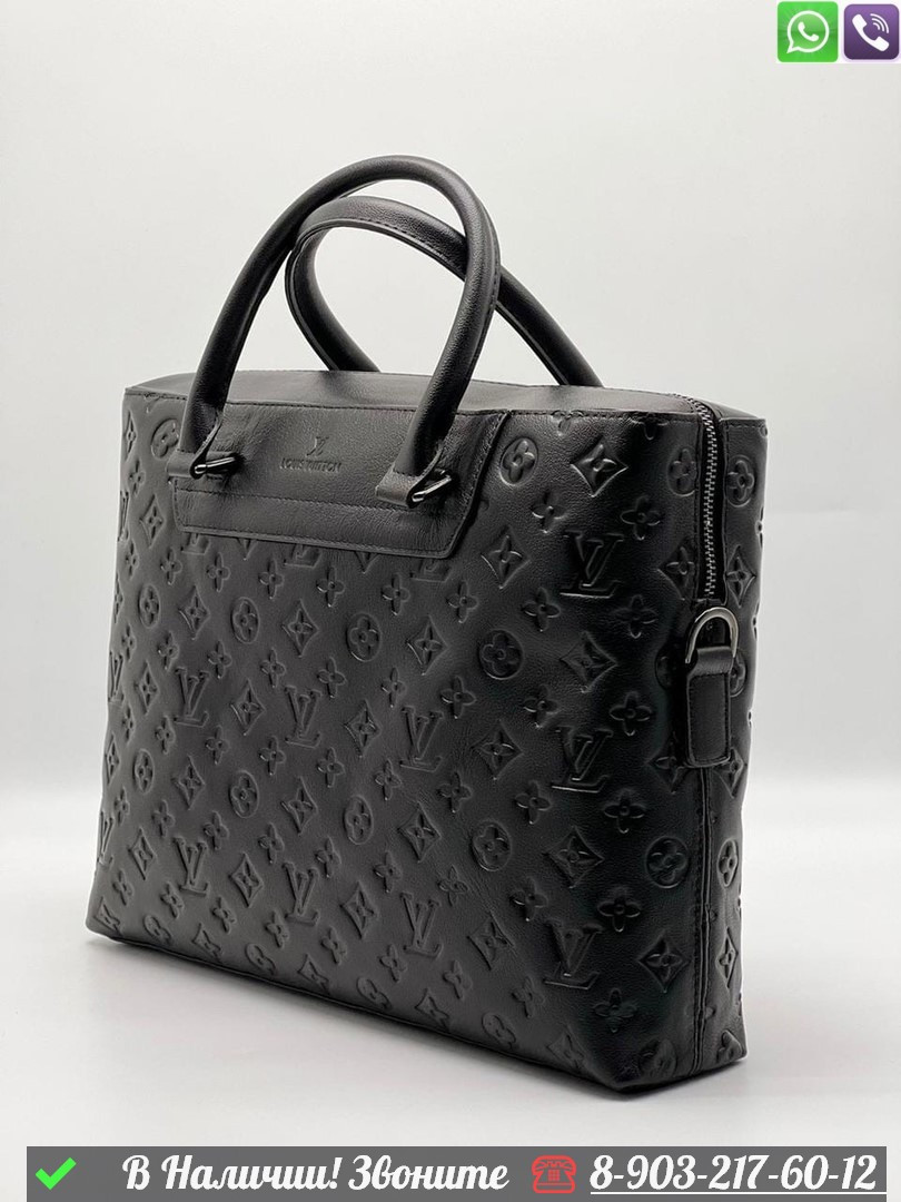 Портфель Louis Vuitton черный - фото 2 - id-p99232107