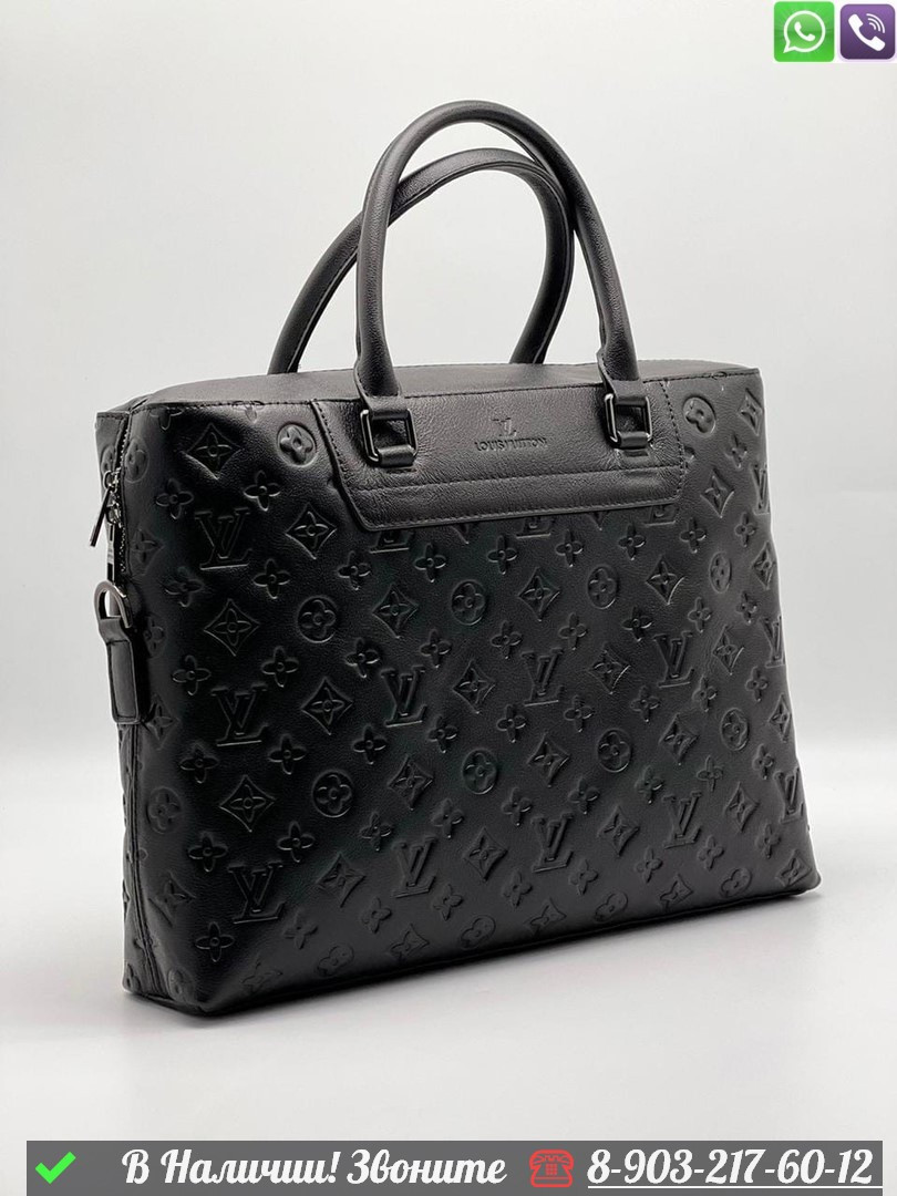 Портфель Louis Vuitton черный - фото 4 - id-p99232107