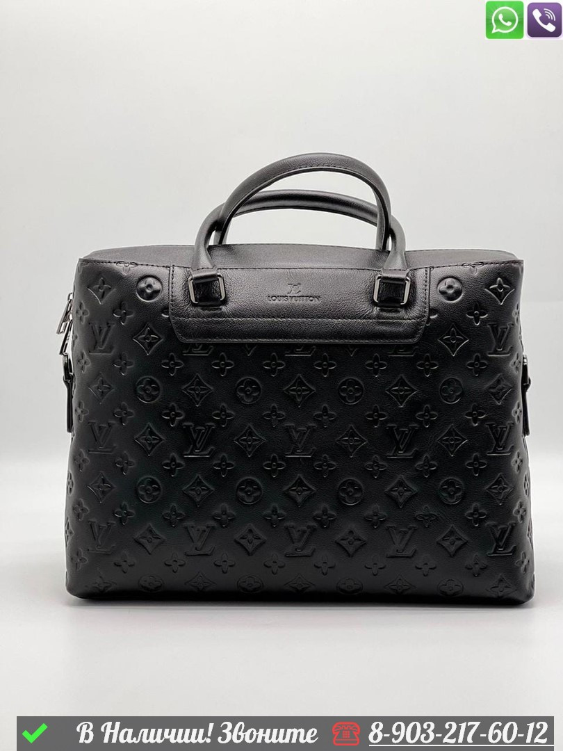 Портфель Louis Vuitton черный - фото 5 - id-p99232107