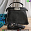 Сумка Fendi Peekaboo ISeeU черная, фото 3