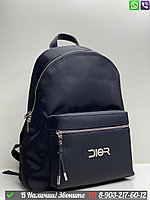 Рюкзак Dior тканевый черный