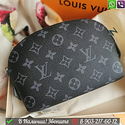 Косметичка Louis Vuitton кожаная