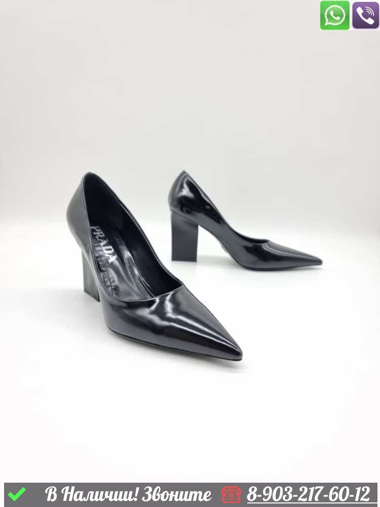 Туфли Prada черные - фото 2 - id-p99233200