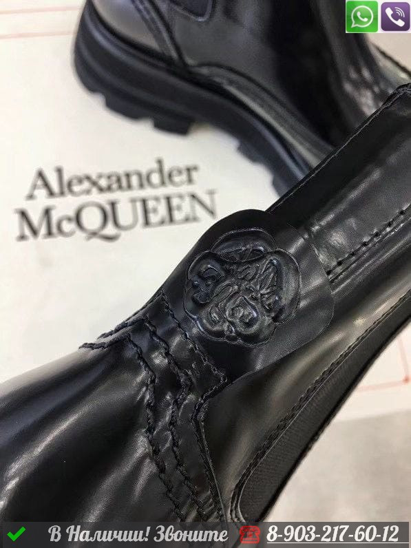 Ботинки Alexander McQueen челси - фото 4 - id-p99231248