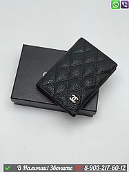 Обложка на паспорт Chanel черная