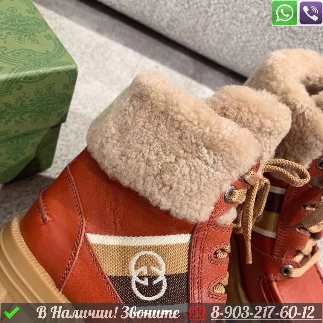 Ботинки Gucci Romance зимние - фото 7 - id-p99232336