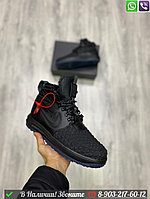 Кроссовки Nike Lunar Force 1 Duckboot черные зимние