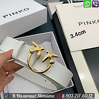 Ремень Pinko с золотой пряжкой