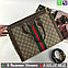 Сумка Gucci Ophidia Шоппер в логотип и с красно зеленой полосой, фото 3