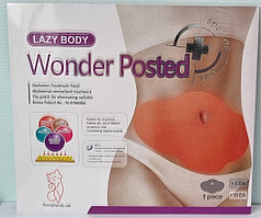 Пластырь для похудения Wonder Posted / Косметический тейп для похудения 5 штук