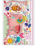 Ростомер-наклейка "Розовый слон", фото 5