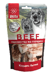 BLITZ 65г «БЫЧИЙ КОРЕНЬ» сублимированное лакомство для собак